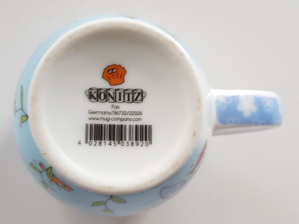 Tazze: Kaffee-/Teebecher Delphin Marke Könitz (4 Stück) – Nuovo (secondo la descrizione) da Büsingen venduto da Zufall2024 4