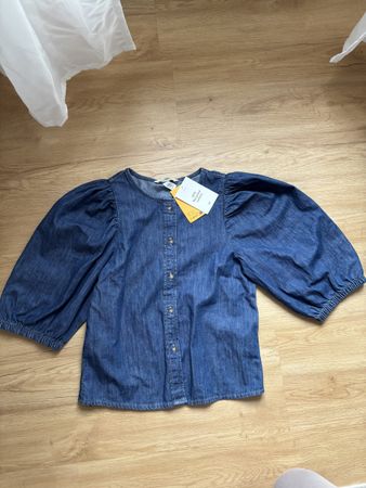 Jeansbluse 