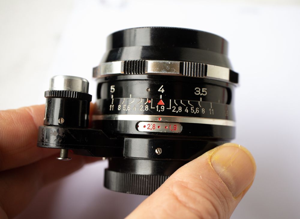 Xenon 50mm f2 エキザクタマウント - カメラ