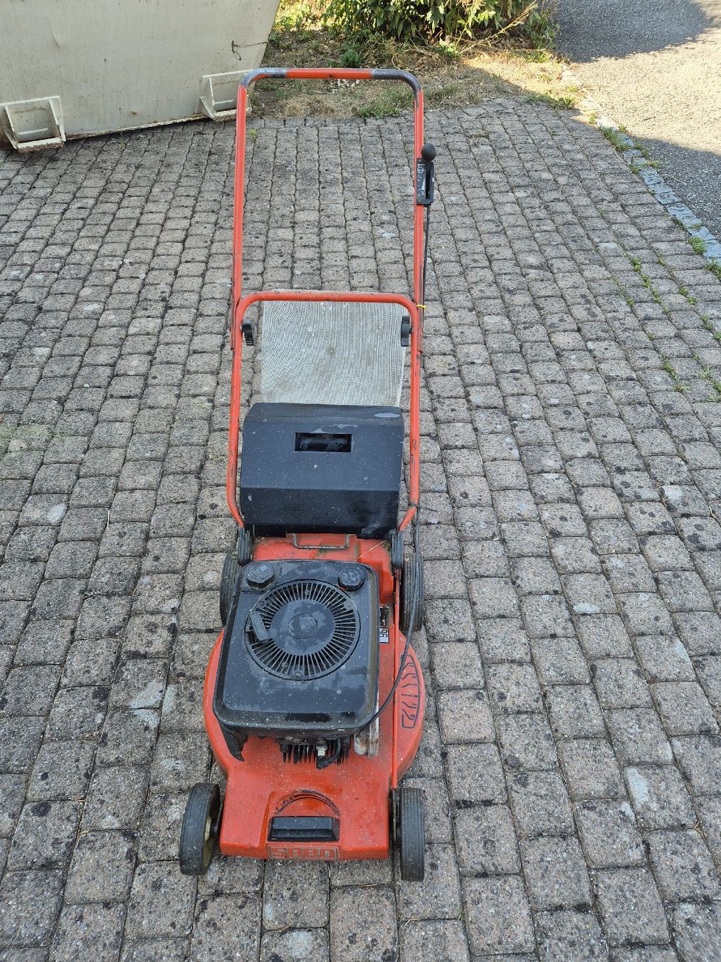 Rasenmäher: Rasenmäher SABO 52-200 Benzin 4Takt – Gebraucht aus Lotzwil von Mfl1