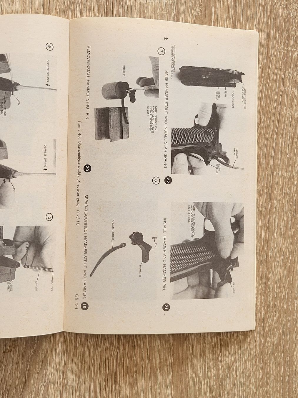Libri: Manuel technique US Army M1911A1 calibre 45 – Nuovo (secondo la descrizione) da Massongex venduto da Jalon71 3