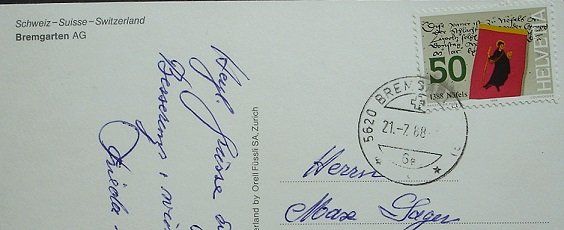 Cartes postales: BREMGARTEN Bahn – D'occasion à Jona par philajona 1
