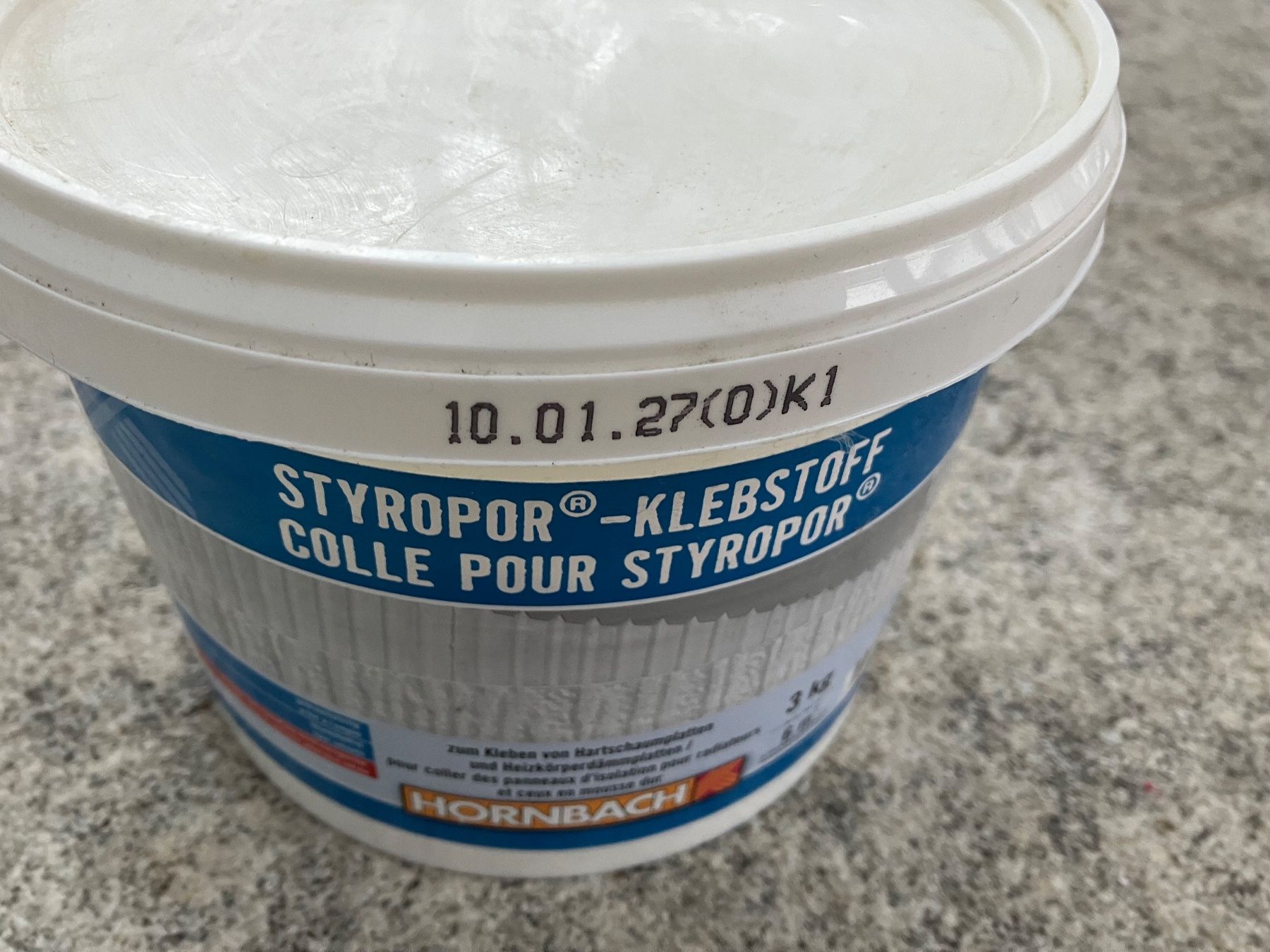 Kit bricolage: Styropor-Klebstoff 3 kg, neu und originalverpackt – Nuovo e nell'imballaggio originale da Ostermundigen venduto da bea_pjw9 3