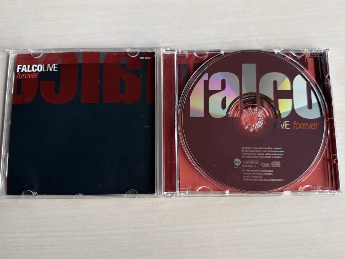 CD: Falco - Live Forever CD – Usato da Oberried Brienz venduto da Chyara 2