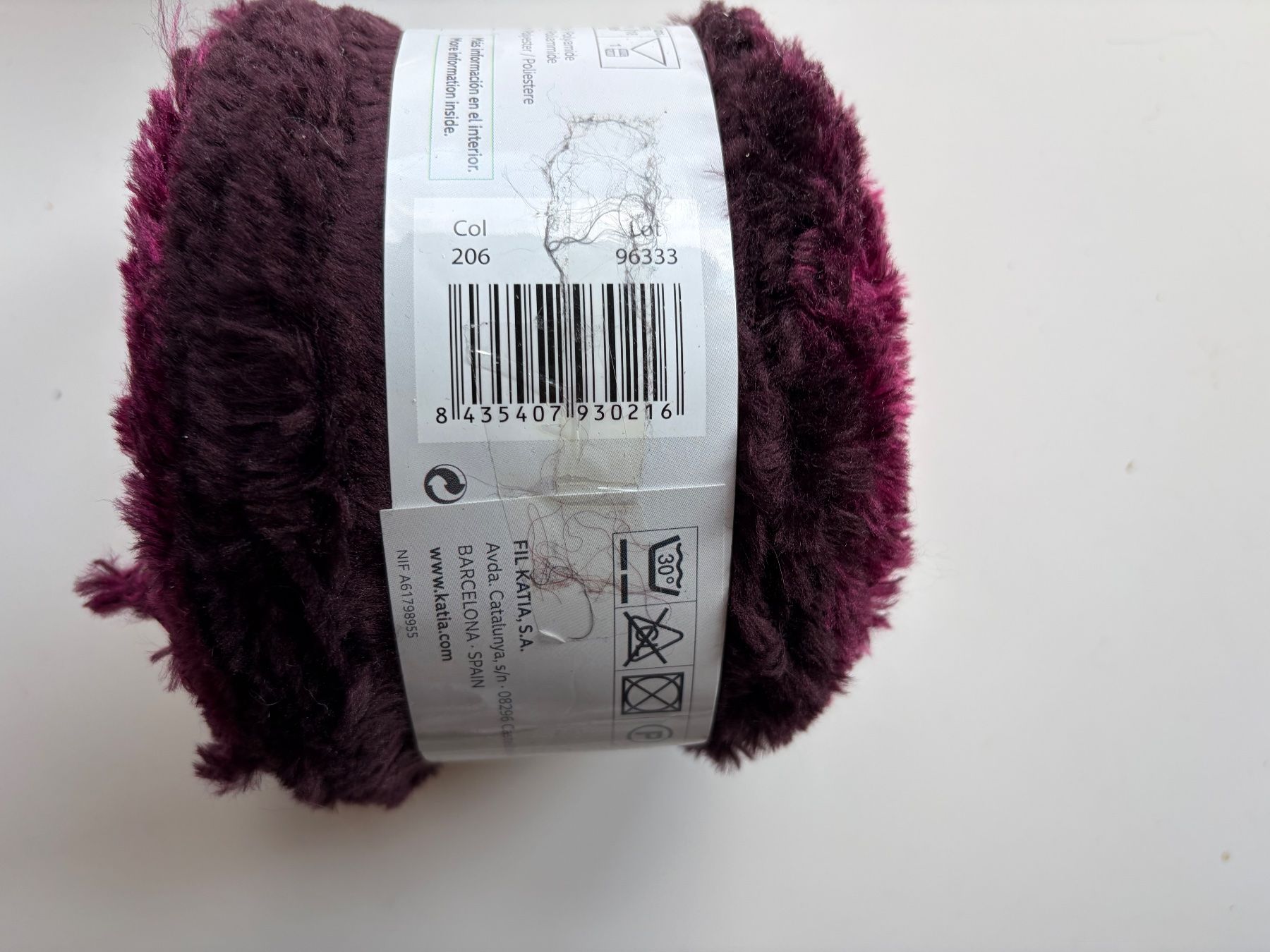 Lana: 1 Knäuel Velour Degrade Katia – Nuovo e nell'imballaggio originale da Büsserach venduto da bor_s88m 2