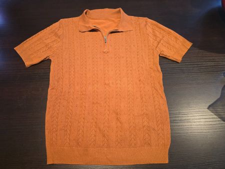 Polo couleur Rouille pour homme T-M Neuf