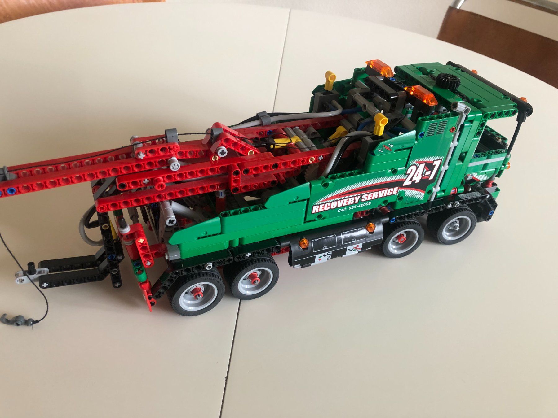 Lego Giocattoli: Lego Technik Abschlepptruck – Usato da Bassersdorf venduto da sammelfloh 5