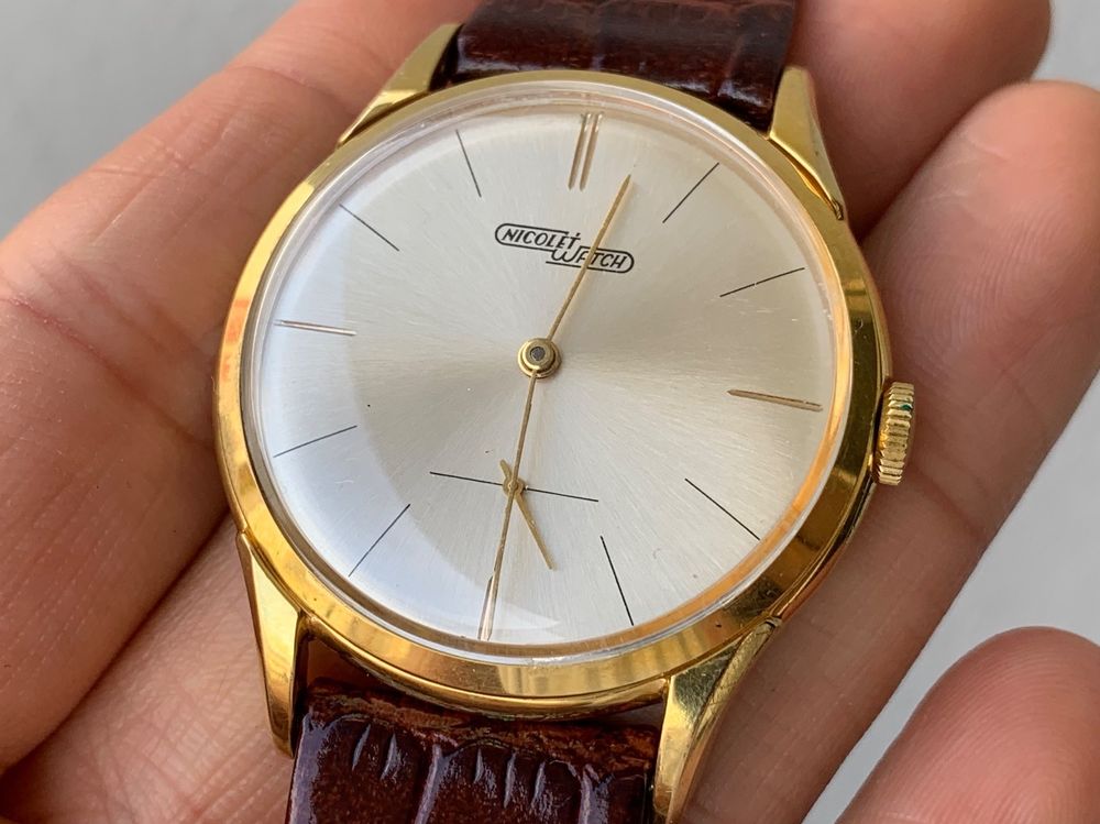 Montre Bracelet Homme Guilde Des Orfèvres - Mécanique Vintage - Fonctionne