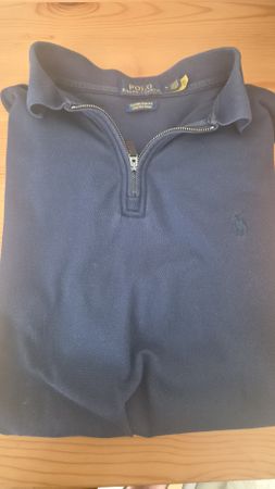 Polo Ralph Lauren Pullover Gr M Navy Blau
