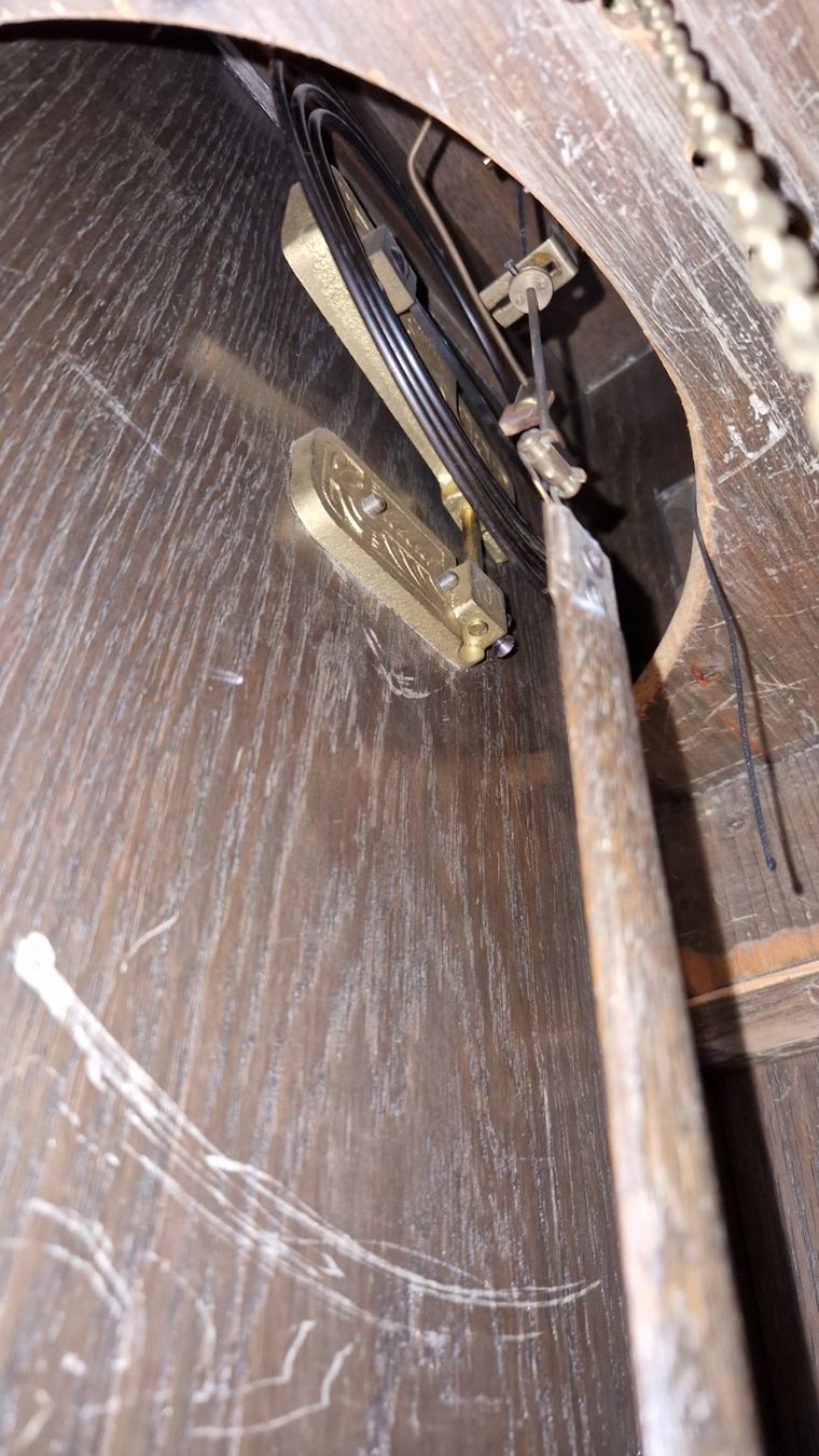 Morbier / Horloge comtoise ancienne à poids de 1859 (Gebraucht) in ...