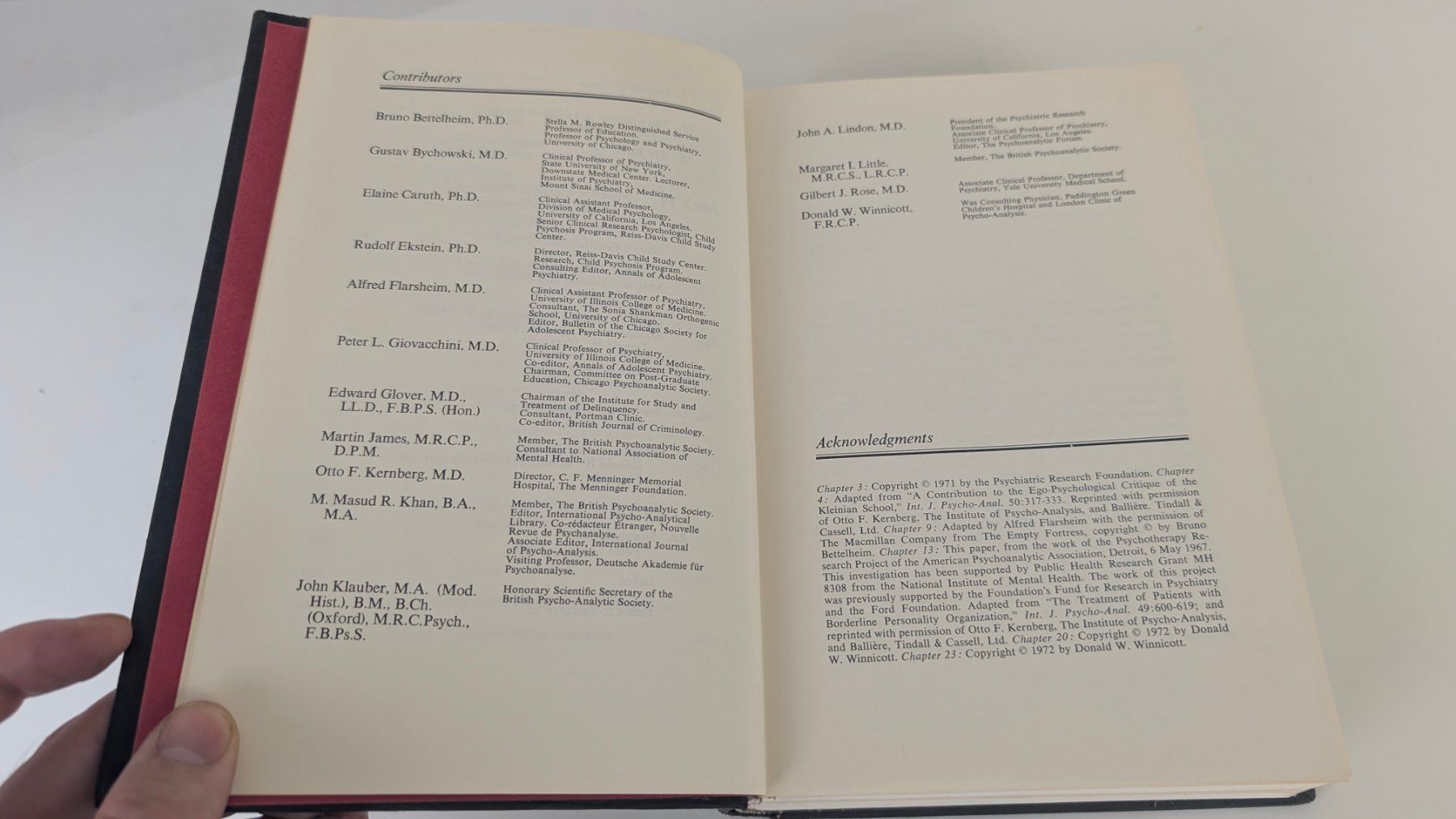 Libri: Tactics and Techniques in Psychoanalytic Therapy, 1972 Giova – Usato da Zürich venduto da 1.Simon 5