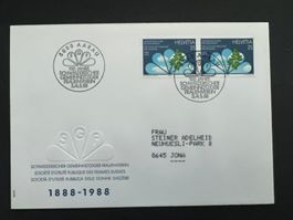 Sonderstempel 100 Jahre Frauenverein Aarau 1988   (M805)