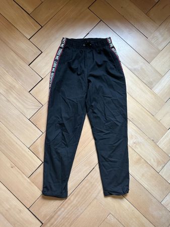 BERSHKA - Track Pants Hose schwarz S