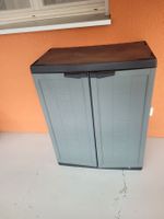 Garten- / Balkonschrank Kunststoff 2 Türen Zustand gut
