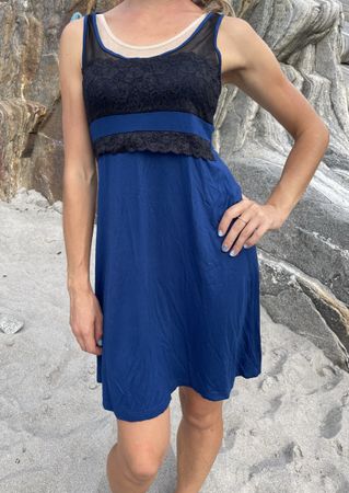 Sisley Chic👌sexy sottoveste-viscosa🌞S/M-feste👌 vacanze