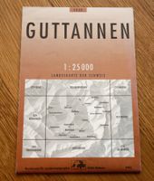 Landeskarte der Schweiz Guttannen 1: 25 000
