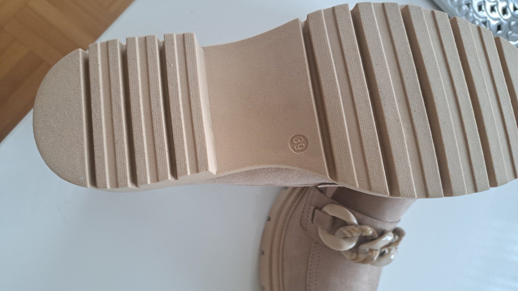 Scarpe da donna: Schuh beige, Gr. 39, neu – Nuovo (secondo la descrizione) da Waldkirch venduto da alwiwasg 2