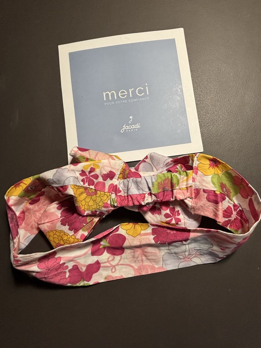 Jacadi Accessori per capelli: Bandeau bébé Jacadi en Liberty – Nuovo (secondo la descrizione) da Founex venduto da ari_2gt7 4