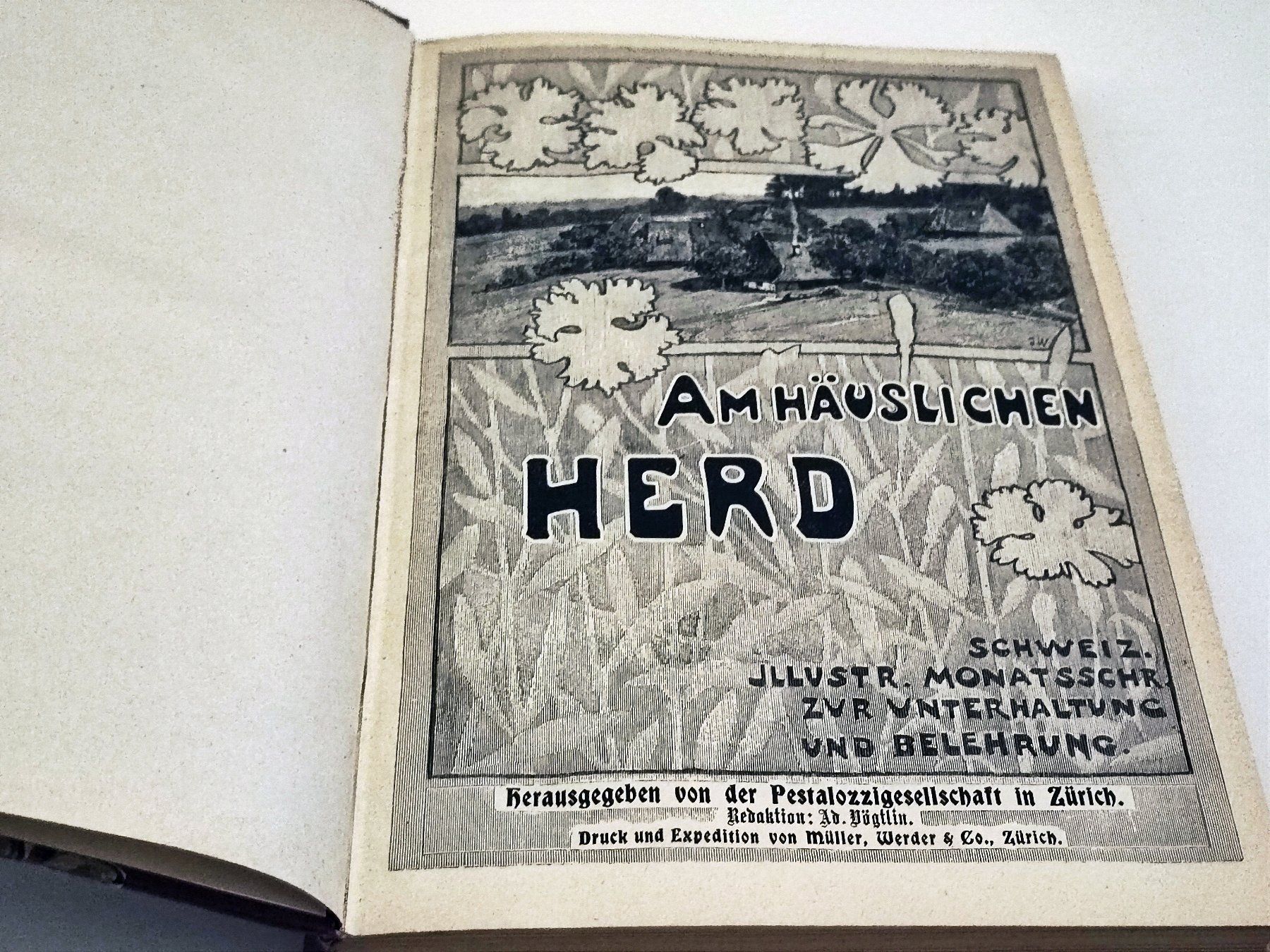 Libri: Am häuslichen Herd – Usato da Zuerich venduto da Antiquarium 2