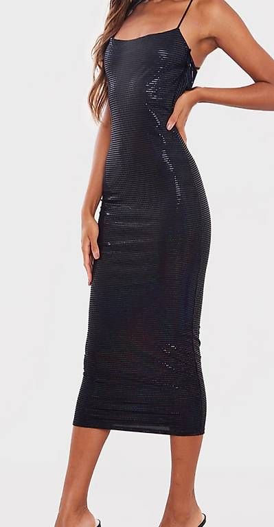 Vestiti: Elegantes Glitzerkleid schwarz, S – Nuovo (secondo la descrizione) da Zürich venduto da Takili123