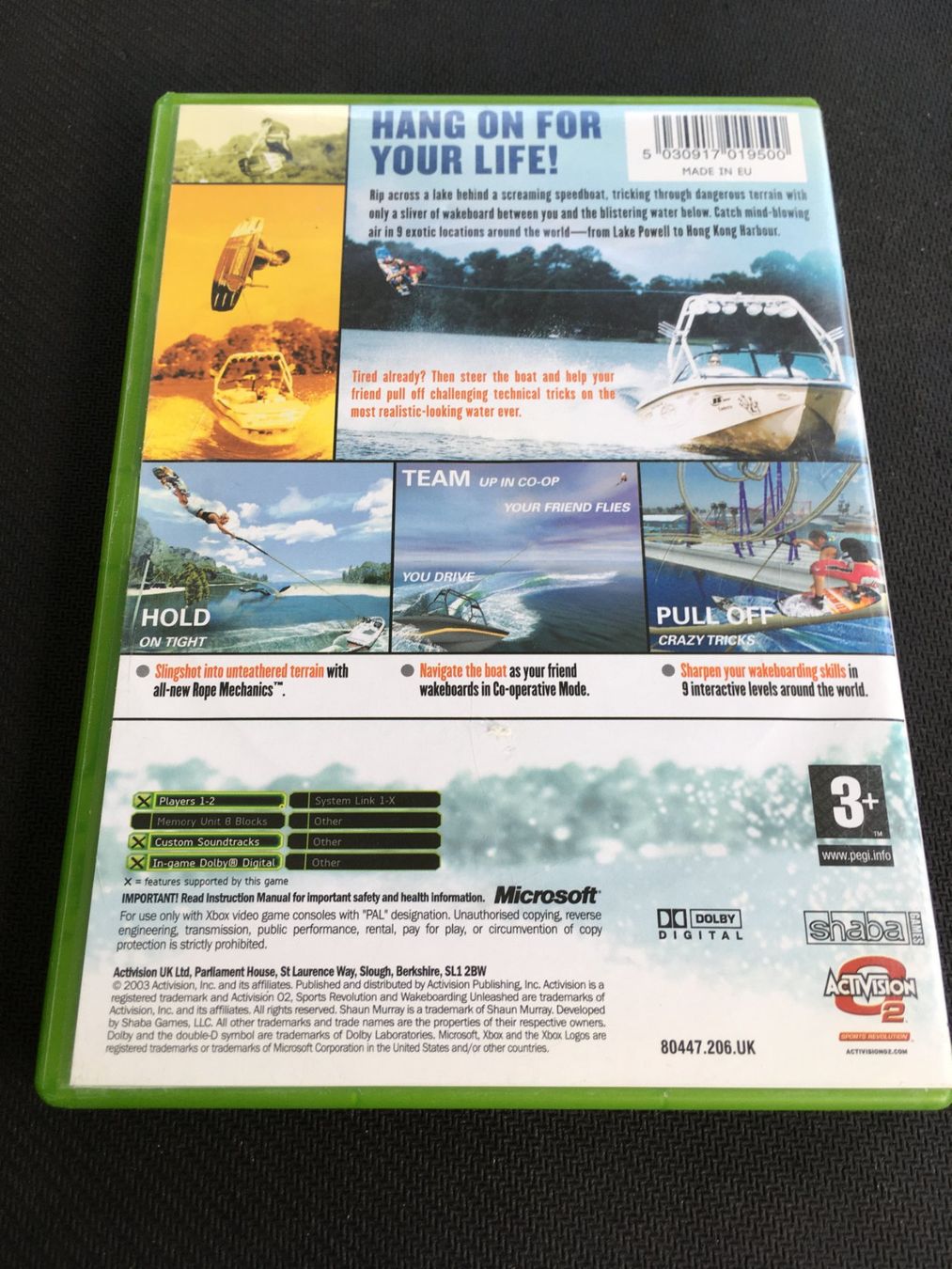 Microsoft Spiele: Wakeboarding Unleashed - Xbox – Gebraucht aus St.Gallen von sjosjo 1