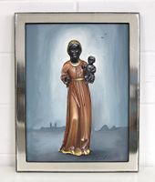 Gemälde Schwarze Madonna von Einsiedeln