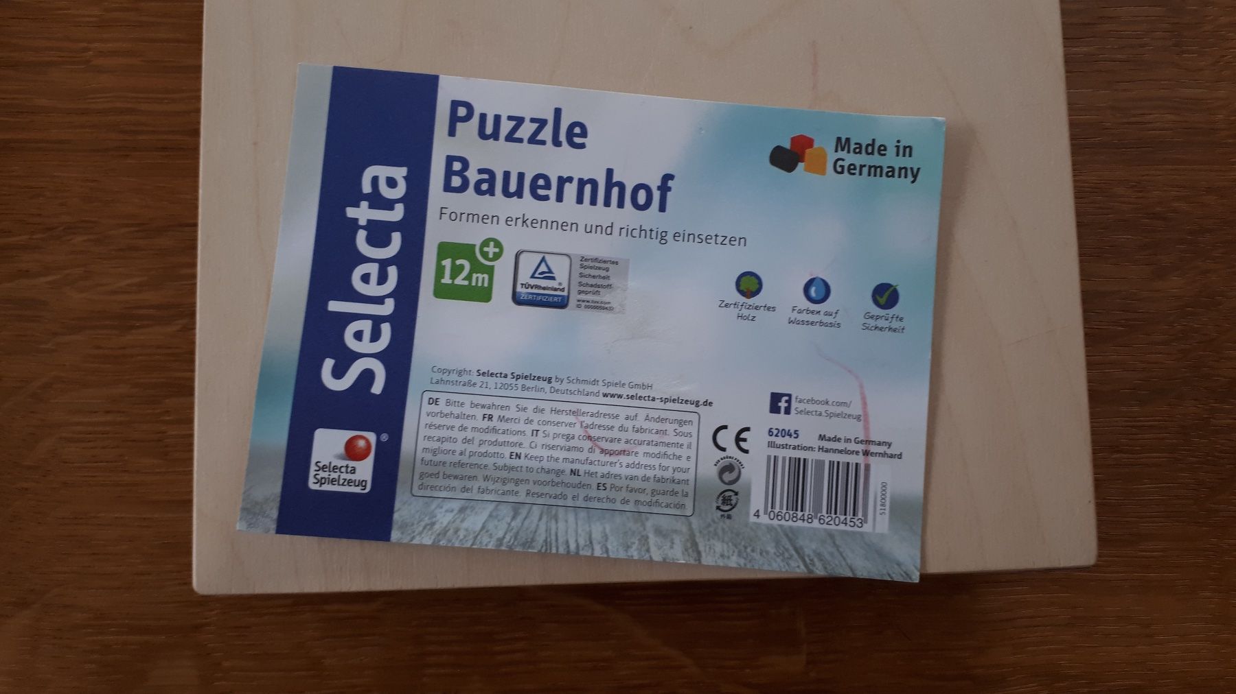 Puzzles: Puzzle "Selecta Bauernhof" – Gebraucht aus Meilen von Vaurien15 3