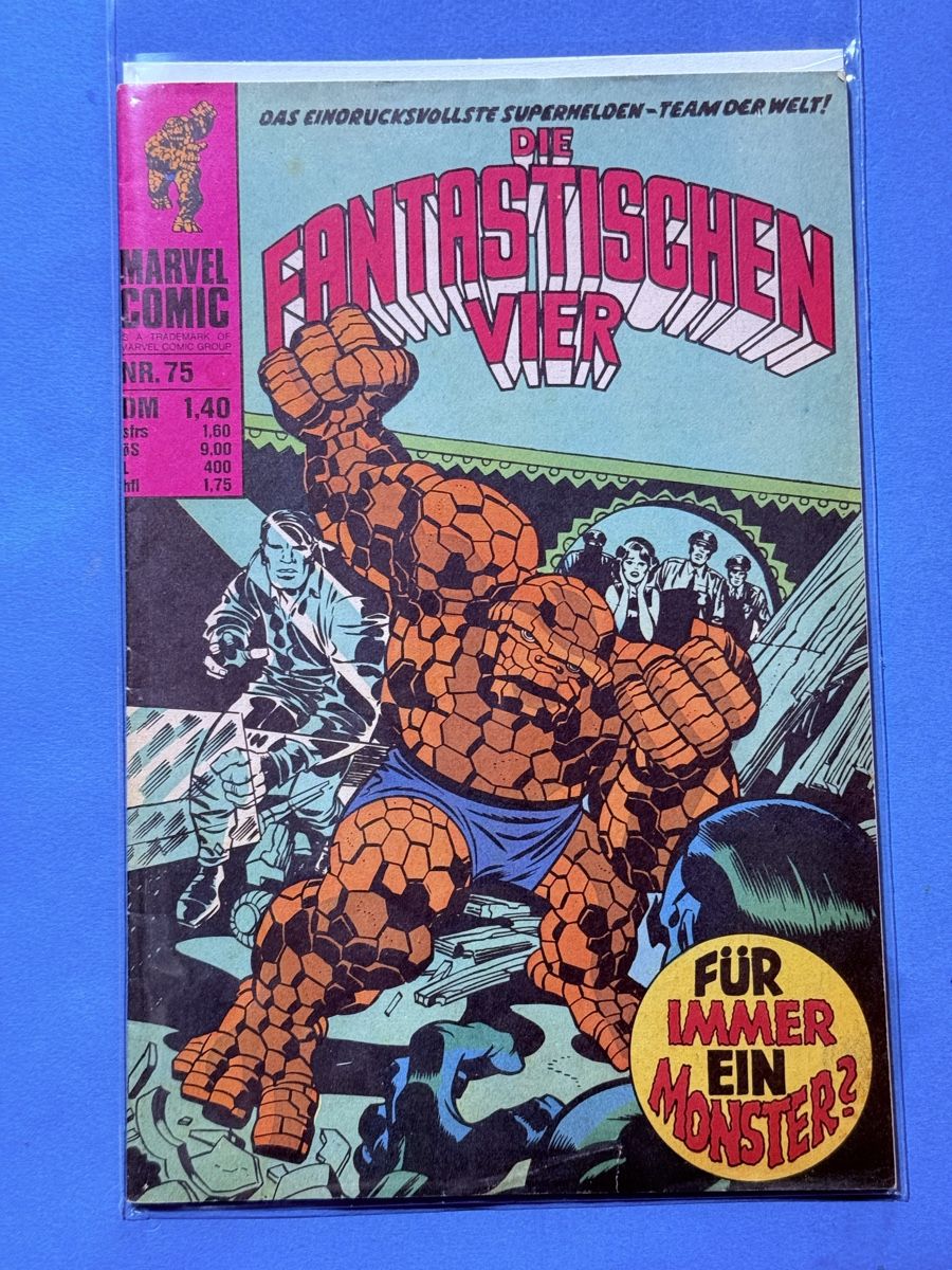 Die Fantastischen Vier Nr. 75 Marvel Comic Top Zustand! (Neu (gemäss ...