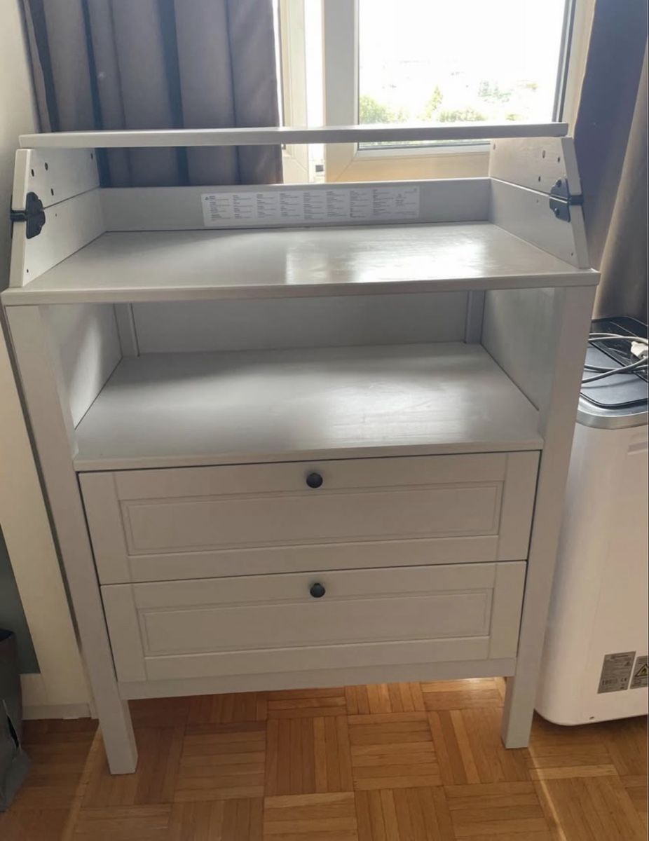 Ikea Wickeltisch & Zubehör: Table à langer IKEA SUNDVIK grise  – Neu (gemäss Beschreibung) aus nyon von Juliet_julia