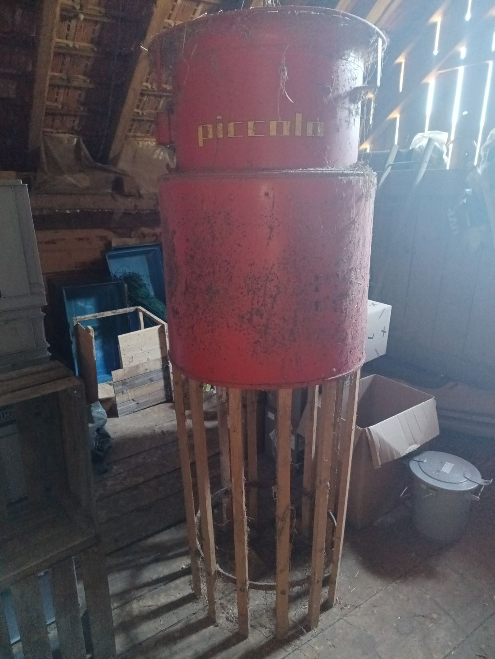 Alle Maschinen: Heubombe Piccolo Express mit Anlaufschalter Disa – Gebraucht aus Signau von B4SS