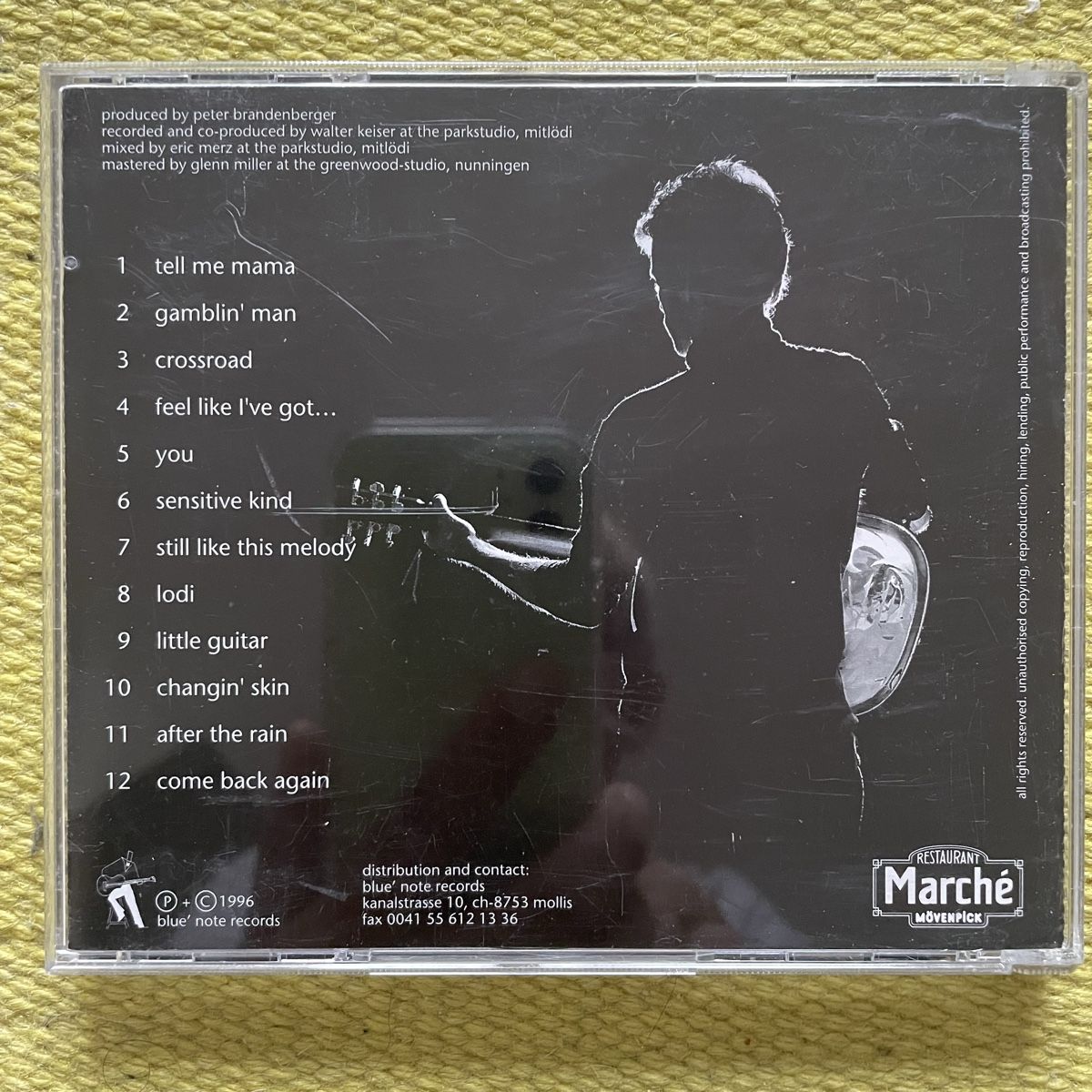 CD: PETER BRANDENBERGER-HAND MADE – Usato da Rorschacherberg venduto da CD-Roli 1