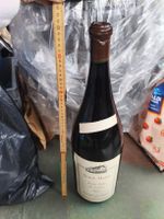 Weinflasche Doppelmagnum (3 Liter) wachsversiegelt. 2011Jgh