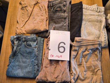 Kinderkleider Paket 9 "lange Hosen" Gr. 164