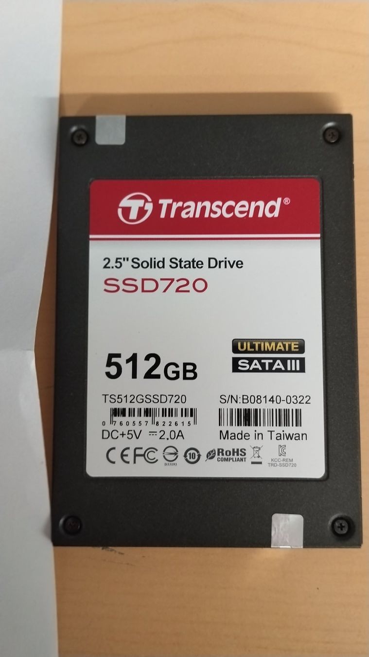 Harddisks: Transcend SSD 720 512GB gewipt – Gebraucht aus Wallisellen von mic_gg2g