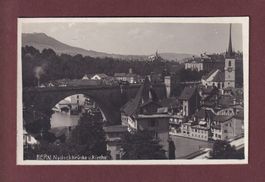 BERN - Nydeckbrücke - Kirche