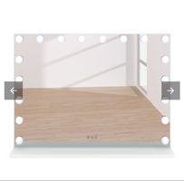 Neuer LED Schminkspiegel EMMI weiss 58 × 12 × 45 cm 