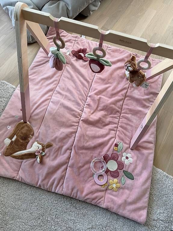Spielmatte: Little Dutch Spielbogen + Spielmatte  rosa – Gebraucht aus Langendorf von mar_klj5 1