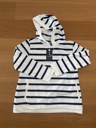 Kapuzenpullover Multiblu gestreift Grösse 40 neu mit Etikett