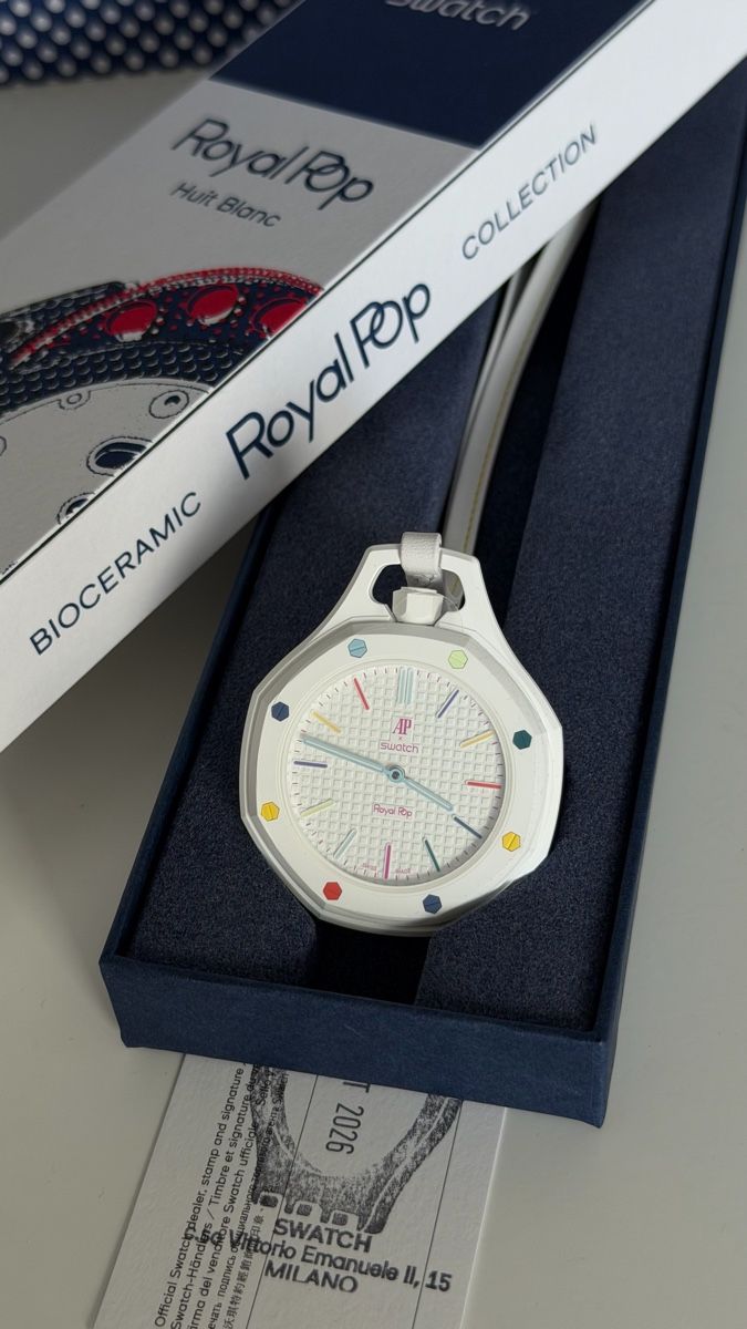 Swatch Orologi: Audemars Piguet x Swatch watch – Nuovo e nell'imballaggio originale da Paradiso venduto da viorea