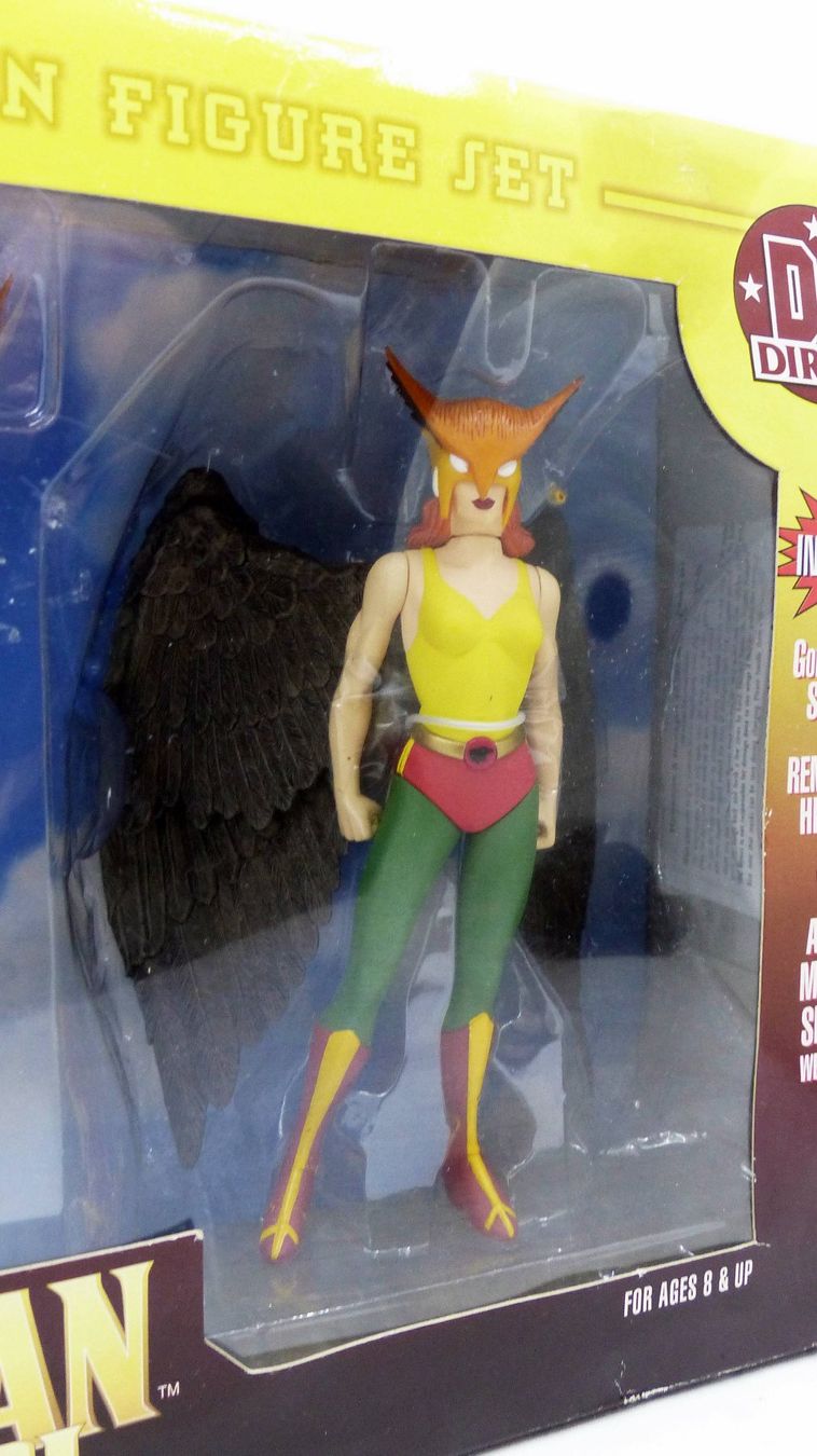 Figuren: HAWKMAN HAWKGIRL DC DIRECT ACTION FIGURE SET NOS 2000 – Neu und originalverpackt aus Lugano von YouWantUS 2