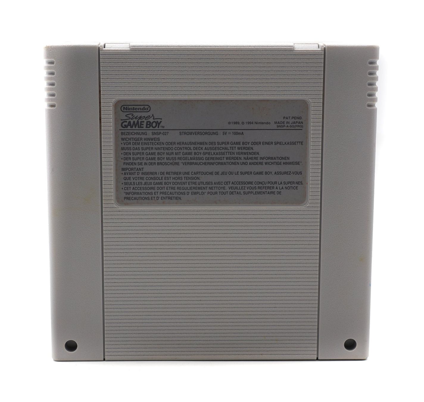 Nintendo Spiele: Super Gameboy Super Nintendo - SNES – Gebraucht aus Paudex von dindeboy 1