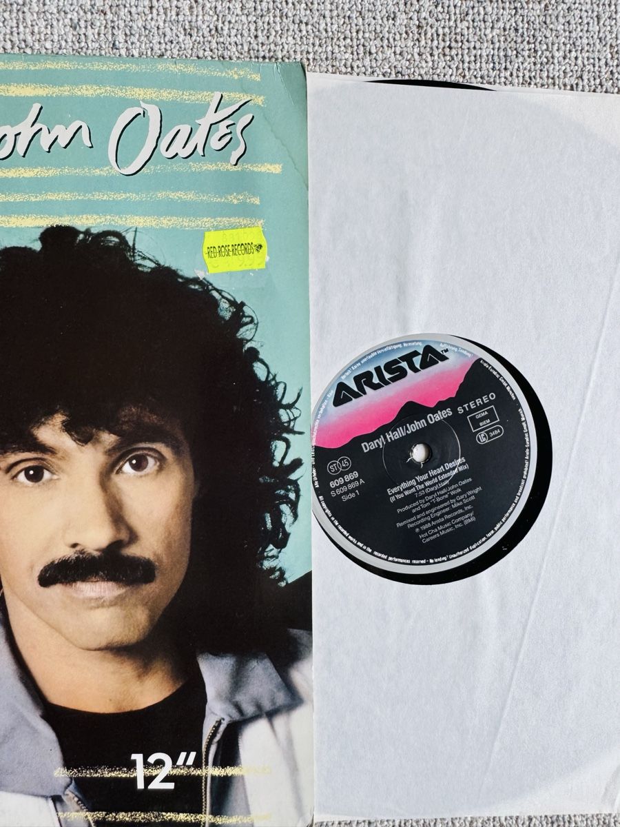 Schallplatten: D. Hall /J. Oates - Everything Your Heart Desire - 12" Maxi – Gebraucht aus Rorbas von BlackstarRecords 2