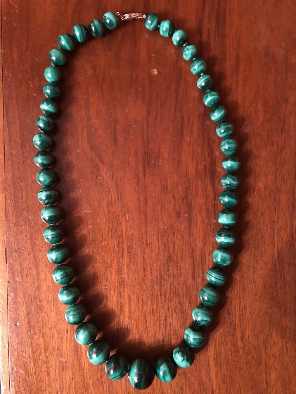 Catenine: MALACHITE-COLLIER. – Nuovo (secondo la descrizione) da Wald ZH venduto da mlnt 1