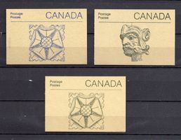 R6663  /  CANADA 1985-1986 3 carnets différents neufs XX
