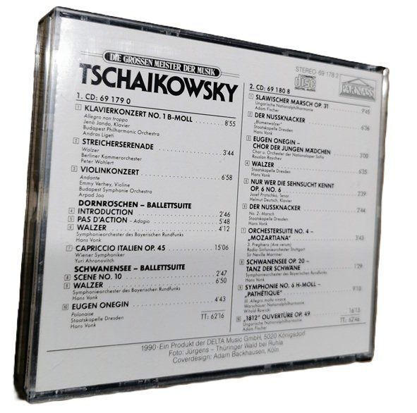 CD: Tschaikowsky / Peter Iljitsch (2 CD- Box) – Usato da Wilen b. Wollerau venduto da morethanmusic 1