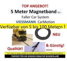 5 Meter Qualität Magnetband Car Motion für fahrende Autos H0