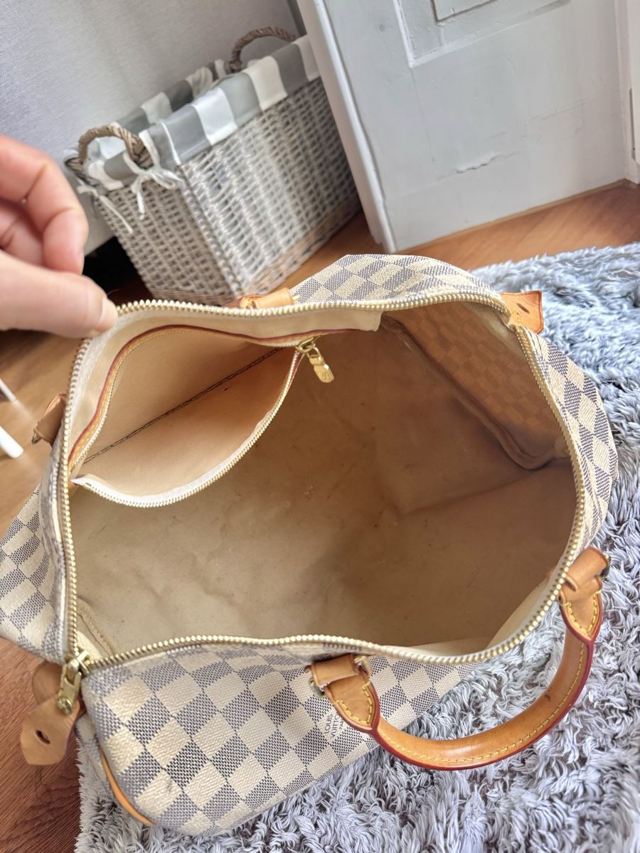 Louis Vuitton Borse da donna: Louis Vuitton Speedy 35 Damier Ebene – Usato da Zürich venduto da 7b6s 5