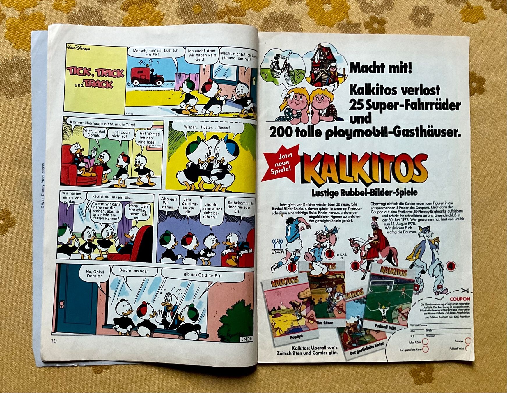 Comics: Donald Duck Sonderheft Nr 54 von 1978 – Gebraucht aus Endingen von nathan05 2
