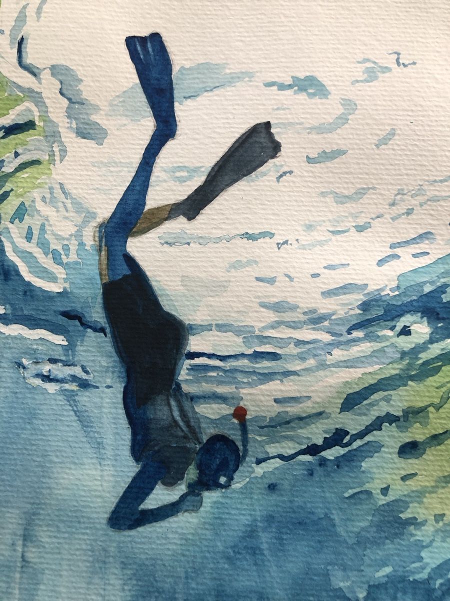 Dipinti: Diver – Nuovo (secondo la descrizione) da Meggen venduto da My_art_for_you 1