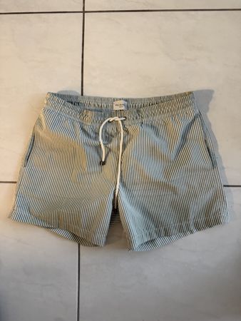 PELIKAMO Badehosen gestreift blau weiss wie neu